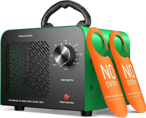 Vista 10 de Generador de ozono de 48,000 mg, máquina comercial de ozono para eliminación de olores, desodorizante purificador de aire ionizador de O3 de alta