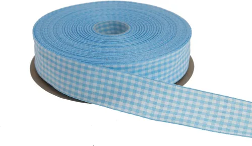 Vista 8 de Cinta a cuadros de 50 yardas cada rollo 100% poliéster con borde tejido (1/1-2 pulgadas x 50 yardas, negro)