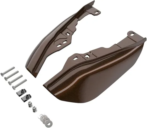 Vista 57 de Advanblack Deflectores de aire Road Glide de marco medio 2024 compatibles con Harley Touring Street Glide, Road King, Electra Glide, 2009-2025