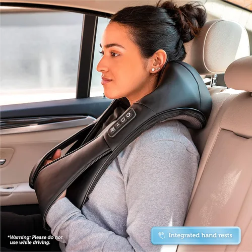 Vista 8 de COMFIER Masajeador de cuello Shiatsu y almohada de masaje