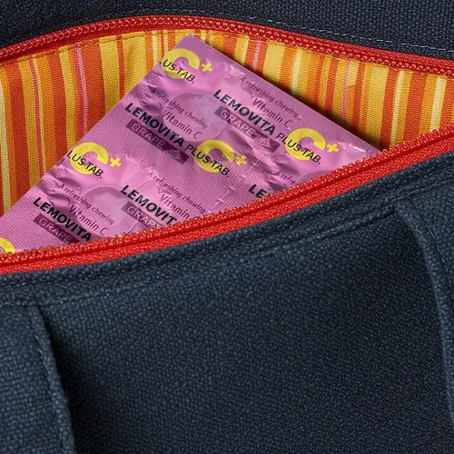 Vista 3 de LemoVita C Plus - Tableta masticable sabor a uva #120 (2 cajas)