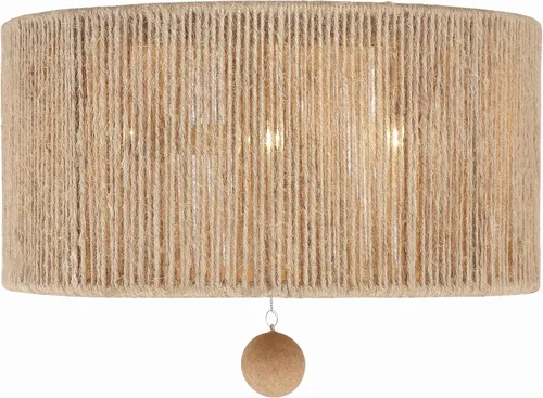 Vista 3 de Crystorama Jessa - Soporte empotrado de plata bruñida con 3 luces