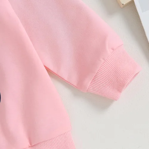 Vista 23 de GOOCHEER Conjunto de ropa de manga larga para niña pequeña, camisa y pantalones para niña, conjunto de ropa de primavera, otoño e invierno