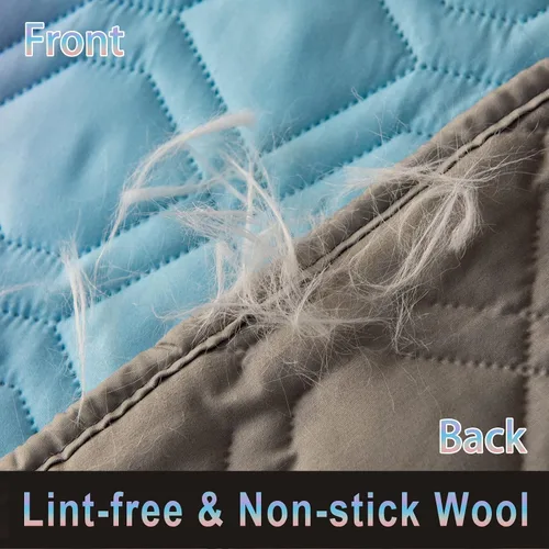 Vista 4 de Fundas impermeables para sofá reclinable de 30 pulgadas, reversibles, reutilizables, para sala de estar, funda de sofá pequeño para un solo asiento