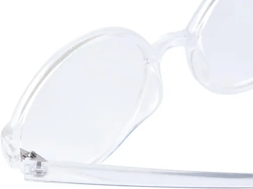 Vista 25 de Anteojos con marco redondo retro y lente transparente de moda, de 2 pulgadas, de Agstum