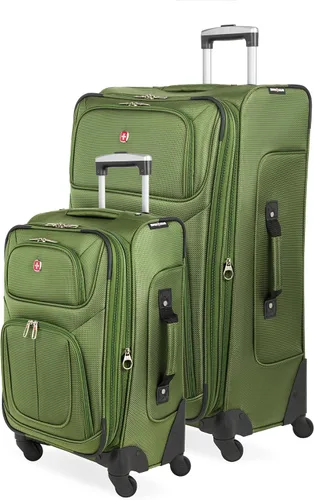 Vista 99 de SwissGear - Equipaje suave expandible Sion con ruedas, Negro