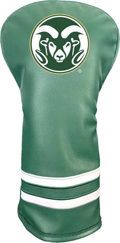 Vista 23 de Team Golf NCAA Vintage Driver Golf Club Headcover (Printed), Form Fitting Design, Retro Design with Fleece Lining for Extra Club Protection