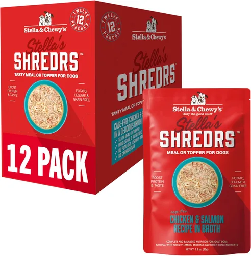 Vista 15 de Stella & Chewy's Tiras de Carne de Res Alimentada con Pasto y Pollo - Bolsas de Comida Premium para Perros - Perfectas Para Comedores Exigentes