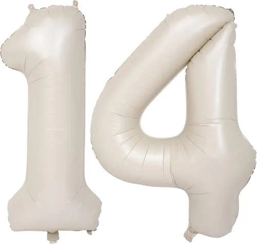 Vista 136 de Globos de 40 pulgadas con números de caramelo, papel de aluminio de helio, globos de látex de Mylar para fiesta de cumpleaños, decoración digital 0