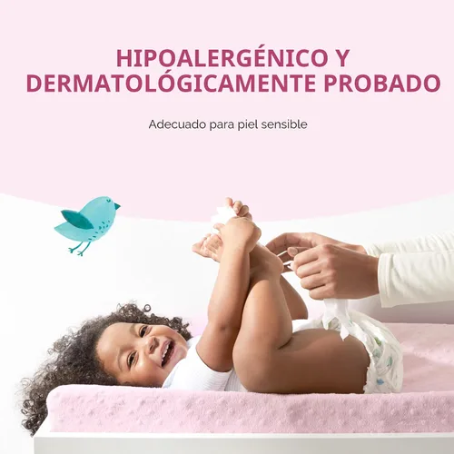 Vista 3 de Marca Amazon – Mama Bear - Toallitas suaves formuladas sin fragancia, hipoalergénicas, piel sensible, sin perfume, 800 unidades (8 paquetes de 100)