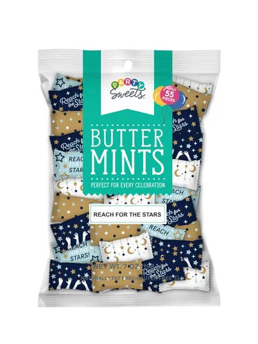 Vista 26 de Party Sweets Let's Party Buttermints de Hospitality Mints, Appx 300 mentas, bolsas de 7 onzas (paquete de 6) Gluten Free & Kosher, Quality you can
