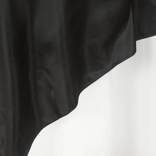 Vista 8 de Efavormart Paquete de 5 Sobremanteles Cuadrados de Satén de 60" para Decoraciones de Mesa de Bodas, Catering y Fiestas, Cubierta de Mantel Negro
