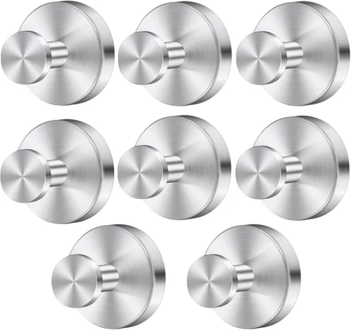 Vista 13 de Ganchos de Ventosa para Ducha, Ganchos de Toalla Sin Taladrar para Pared de Baño, Cocina, Vidrio, Espejo, Azulejos - Ideales para Colgar Toallas