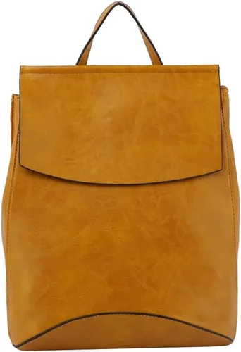 Vista 6 de Mochila convertible de moda Bolso de viaje de cuero vegano Bolso de hombro diario Multi Estilos Colores, Gris claro, Tamaño único, Mochila