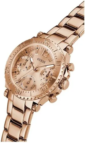 Vista 4 de GUESS US Women's Rose Gold-Tone Multifunction Watch