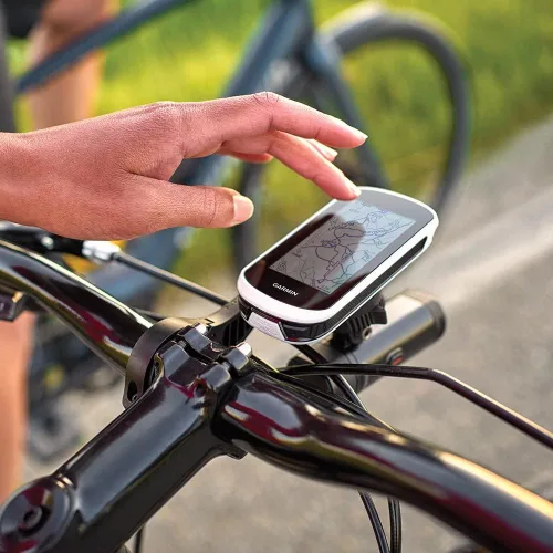 Vista 3 de Garmin Edge Explore 2 (Power Mount) - Computadora de bicicleta - Pantalla táctil y fácil de usar GPS, mapas y actualizaciones de tráfico - Paquete