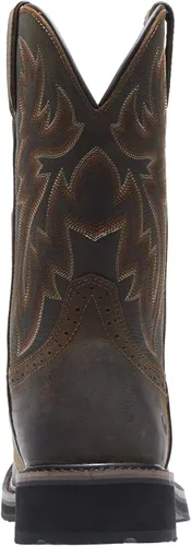 Vista 5 de Wolverine Mens Rancher Steel Toe 10in Work Boot