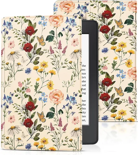 Vista 10 de Uppuppy Funda para Kindle Paperwhite de 11.ª generación de 6.8 pulgadas 2021/Paperwhite Signature Edition Linda para mujeres, niñas, adolescentes