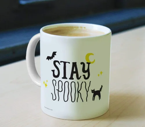 Vista 283 de Trend Setters Friends the Television Show – 25 años – Mercancía oficial – Taza de café o té de cerámica blanca de 11 onzas – perfecta para regalar