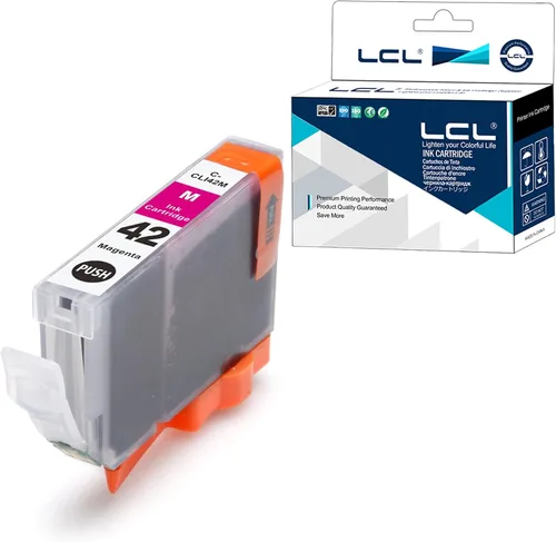 Vista 8 de LCL Cartucho de tinta de repuesto compatible para Canon CLI42 CLI-42 BK CLI-42BK 6384B002 Pro-100 Pro-100S (paquete de 1 negro)