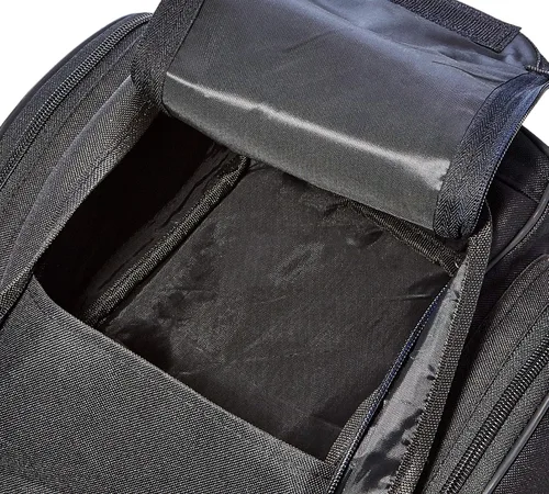 Vista 5 de A-Pro Bolsa de Tanque Moto Textil 5 Litros Equipaje Magnético Negro