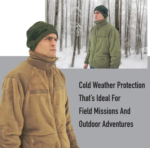 Vista 3 de Rothco Gen III Level 3 ECWCS Chaqueta de forro polar - Abrigo cálido y cómodo para clima frío Ar Tan