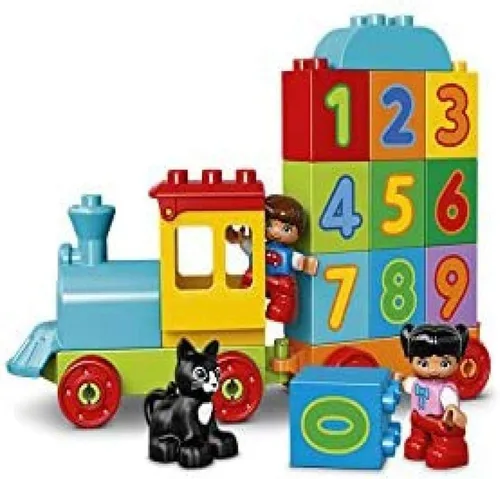 Vista 7 de LEGO Duplo, mi primer tren de números 10847, de preescolar
