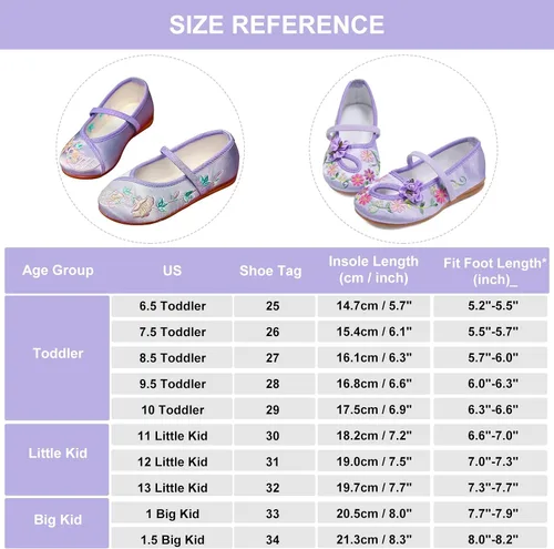 Vista 2 de Zapatos de disfraz de Encanto para niñas, Mirabel Isabela Madrigal, bordado floral, Mary Jane, zapatos planos, zapatos de vestir de princesa