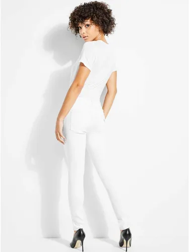 Vista 8 de GUESS Women's Mid-Rise Stretch Skinny Jeans