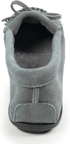 Vista 4 de Mocasín Minnetonka Kilty de gamuza para mujer