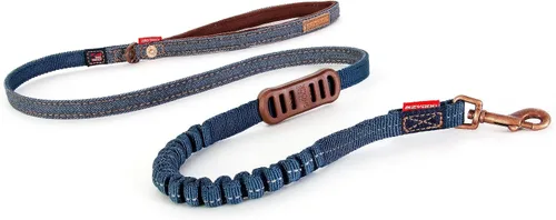 Vista 6 de EzyDog Zero Shock LITE - Correa elástica para perros que tiran o excitan, doble asa y reflectante para perros medianos o pequeños