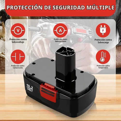 Vista 6 de 【1 paquete actualizado de 4.5 Ah】Repuesto C3 para baterías Craftsman