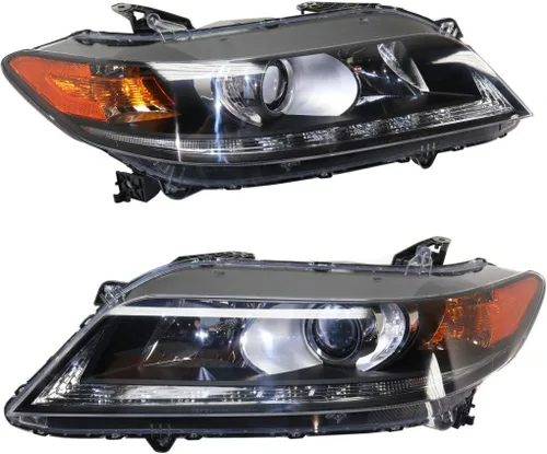 Vista 6 de Para Honda Accord Coupé 2013 2014 2015 faro Asamblea 6 Cyl lado conductor DOT certificado HO2502153N Lado del conductor