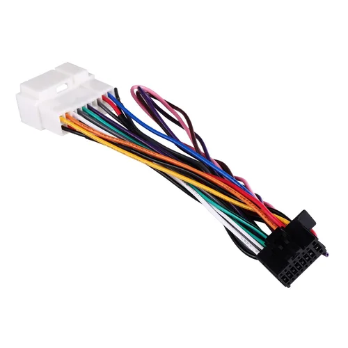 Vista 9 de BASIKER Ajuste para vehículos Ford 1998-2009 arnés de cableado para conectar receptor de radio estéreo del mercado de repuestos..