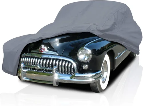 Vista 14 de USCarCover: Funda de coche de 5 capas para Cadillac CT4-V 2020-2026 Sedán 4 puertas, cobertura completa, ajuste semi personalizado, protección