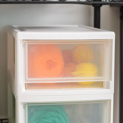 Vista 7 de IRIS USA Paquete de 2, 6 cuartos de galón pequeño organizador
