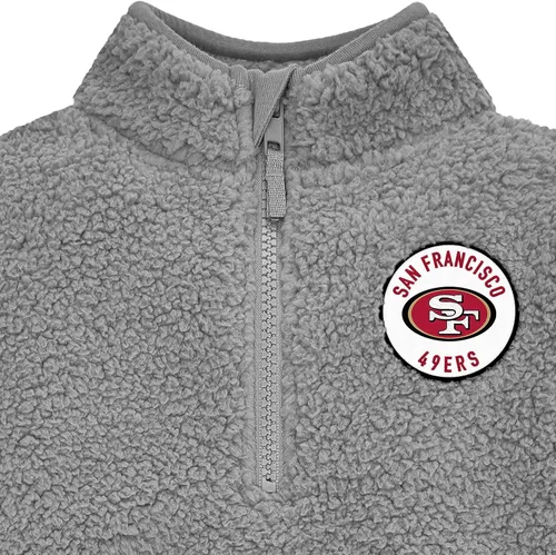Vista 2 de Gerber NFL - Sudadera unisex para bebé con logotipo de equipo de la NFL, estilo cuello bobo, de vellón sherpa