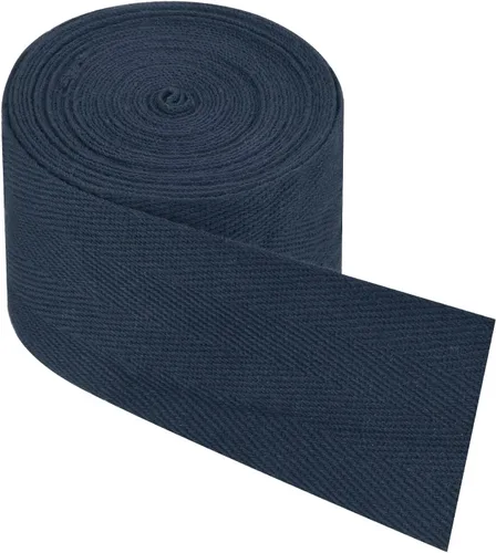 Vista 65 de PATIKIL Cinta de sarga de algodón de 1 pulgada, 50 yardas, cinta de algodón, cinta de encuadernación al bies, cinta de espiga para costura, Verde