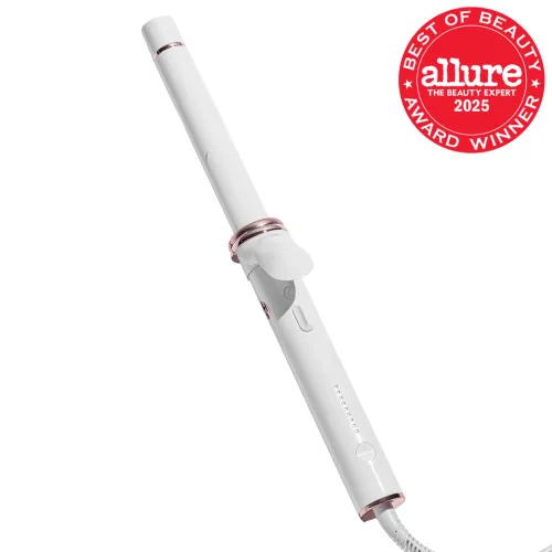 Vista 2 de T3 CurlWrap Automatic Rotating Curling Iron with Longer Barrel, 2 Timer Settings, 9 Heat Settings, Auto-Rotating Ceramic Barrel and Ion Generator