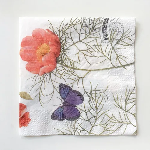 Vista 27 de Zelten Servilletas de papel de colores (rosa telar)