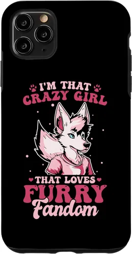 Vista 13 de Cosplay Crazy - Furries Fursona Furry Fandom Case for iPhone 17