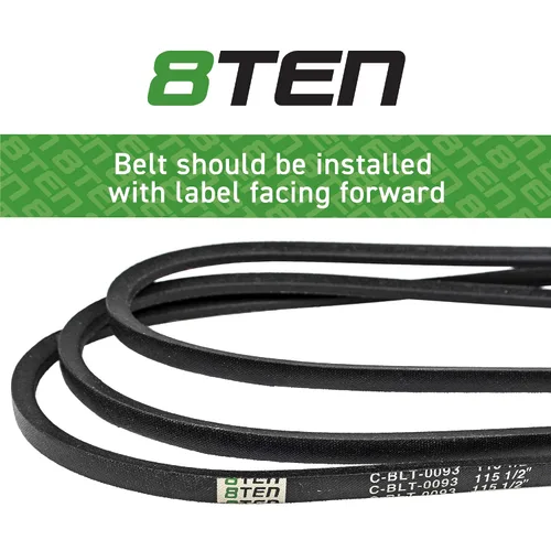 Vista 3 de 8TEN Cinturón de cubierta para John Deere S1642 S1742 107-17HS Sabre 1742 1542 M124895 42 pulgadas