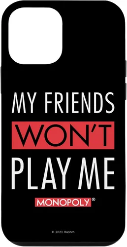 Vista 12 de Funda blanca para iPhone 15 Monopoly My Friends Won't Play