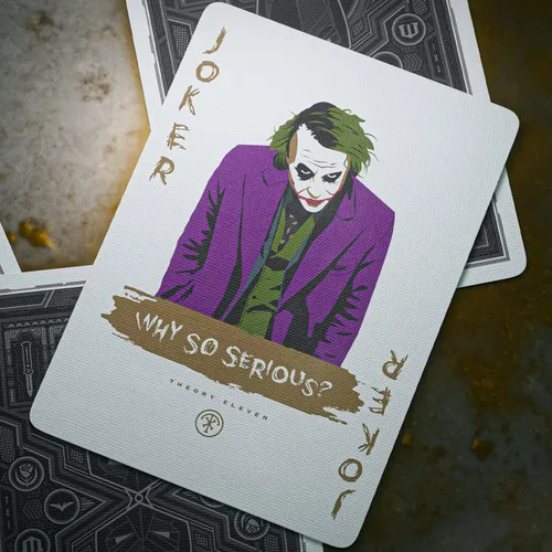 Vista 9 de theory11 Cartas de Juego Premium de la Trilogía de El Caballero Oscuro - Baraja de Tema de Batman con Licencia Oficial