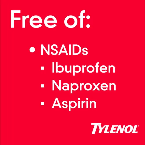 Vista 8 de Tylenol Geles líquidos extra fuertes, alivio del dolor rápido, fuerte, reductor de fiebre para adultos con 500 mg de acetaminofeno, cápsulas de gel