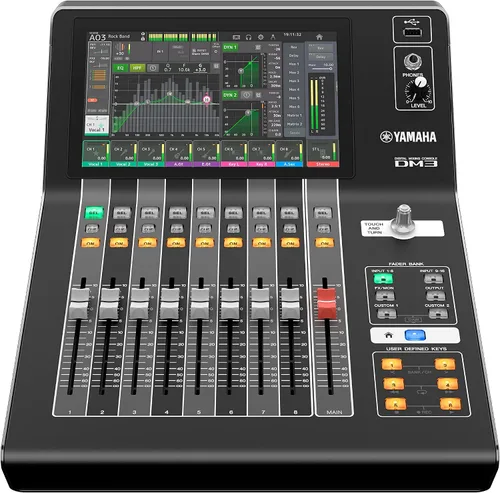 Vista 2 de Yamaha DM3 Consola de mezcla digital ultracompacta estándar de 22 canales