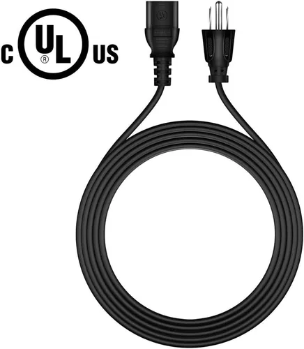 Vista 3 de Cargador de cable de alimentación UL de 6 pies compatible con el monitor electrónico Simmons DA200SB