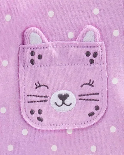 Vista 4 de Simple Joys by Carters - Paquete de 3 mamelucos para niña