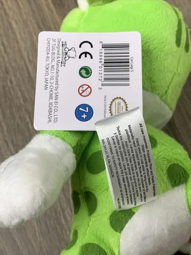 Vista 8 de Little Buddy Super Mario Neko Luigi - Peluche de gato, 10 pulgadas, multicolor