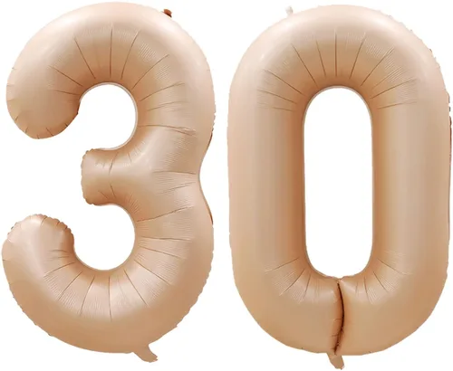 Vista 340 de Goer, conjunto de globos de papel aluminio para decoraciones de cumpleaños, globos de las letras de feliz cumpleaños y de números Oro